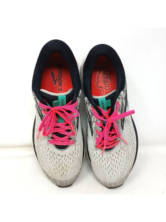 Brooks Shoes - Brooks Ghost 11 Womens Running Shoes Size 9 EUR 40.5  Gray Mesh #4-4